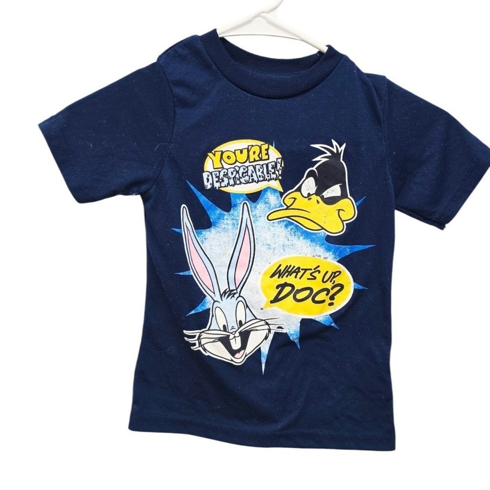 Looney Tunes Bugs Bunny Daffy Duck Graphic Tee Boys 5/6